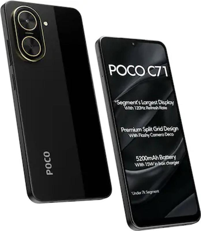 【超美品】Xiaomi POCO C71 4GB+128GB 格安スマホ Smartphone Xiaomi Poco C71 4G 128GB 4GB RAM Dual Sim Mirror